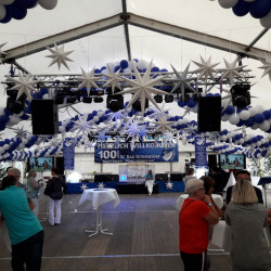 Zeltveranstaltunge mit Liveband
